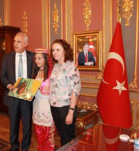 19. Türk Dünyası Çocuk Şöleni T.C. İstanbul Valiliği Kabul Töreni