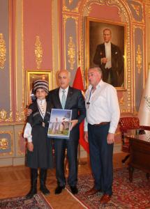 19. Türk Dünyası Çocuk Şöleni T.C. İstanbul Valiliği Kabul Töreni