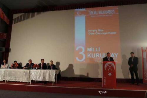 Makedonya Türk Milli Birlik Hareketi TMBH’nin Kurultayına Katıldık