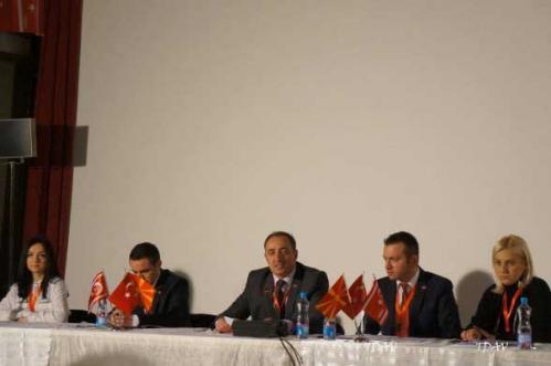 Makedonya Türk Milli Birlik Hareketi TMBH’nin Kurultayına Katıldık