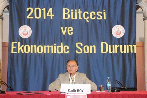 Turan Kültür Merkezi - 2014 Bütçesi ve Ekonomide Son Durum