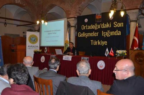 Turan Kültür Merkezi - Ortadoğu'daki Son Gelişmeler Işığında Türkiye