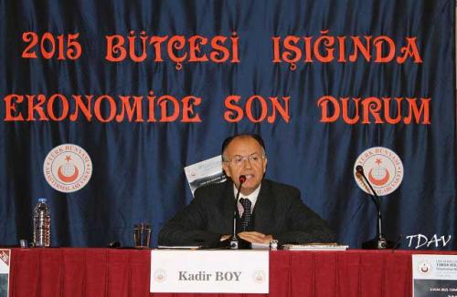 Turan Kültür Merkezi - 2015 Bütçesi Işığında Ekonomide Son Durum