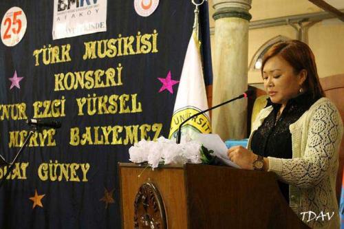 Turan Kültür Merkezi - Bakırköy Musiki Konservatuarı Vakfı Himayelerinde "Türk Musikisi Konseri"