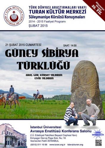 Turan Kültür Merkezi - Güney Sibirya Türklüğü