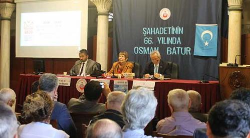 Turan Kültür Merkezi - Şahadetinin 66. Yıldönümünde Osman Batur