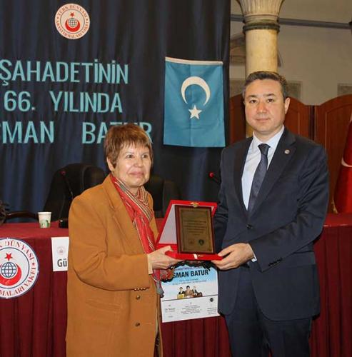 Turan Kültür Merkezi - Şahadetinin 66. Yıldönümünde Osman Batur