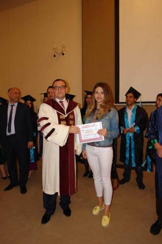Türk Dünyası Bakü İşletme Fakültesi 2017 Mezuniyet