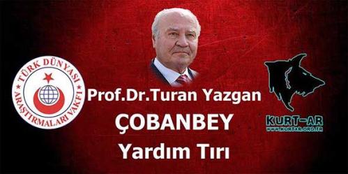 Suriye Türklerine Kurt-Ar Prof. Dr. Turan Yazgan Tırı