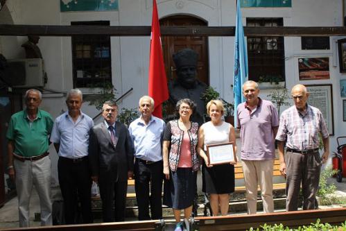 K.K.T.C İstanbul Başkonsolosluğu Eğitim Ataşesi Sevgi Gürpınar’ın Veda Ziyareti