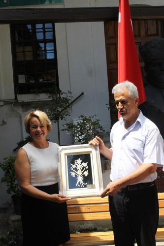 K.K.T.C İstanbul Başkonsolosluğu Eğitim Ataşesi Sevgi Gürpınar’ın Veda Ziyareti