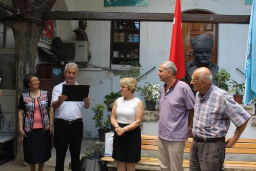 K.K.T.C İstanbul Başkonsolosluğu Eğitim Ataşesi Sevgi Gürpınar’ın Veda Ziyareti