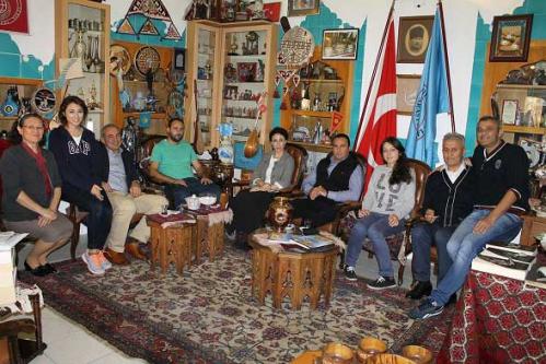 Türk-Turan Davası Yolcuları Vakfımızı Ziyaret Ettiler